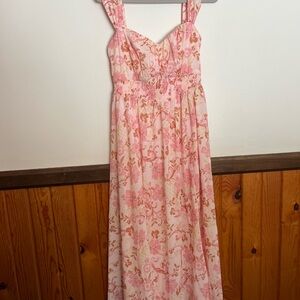 NWT Grace Karin Pink Floral Dress